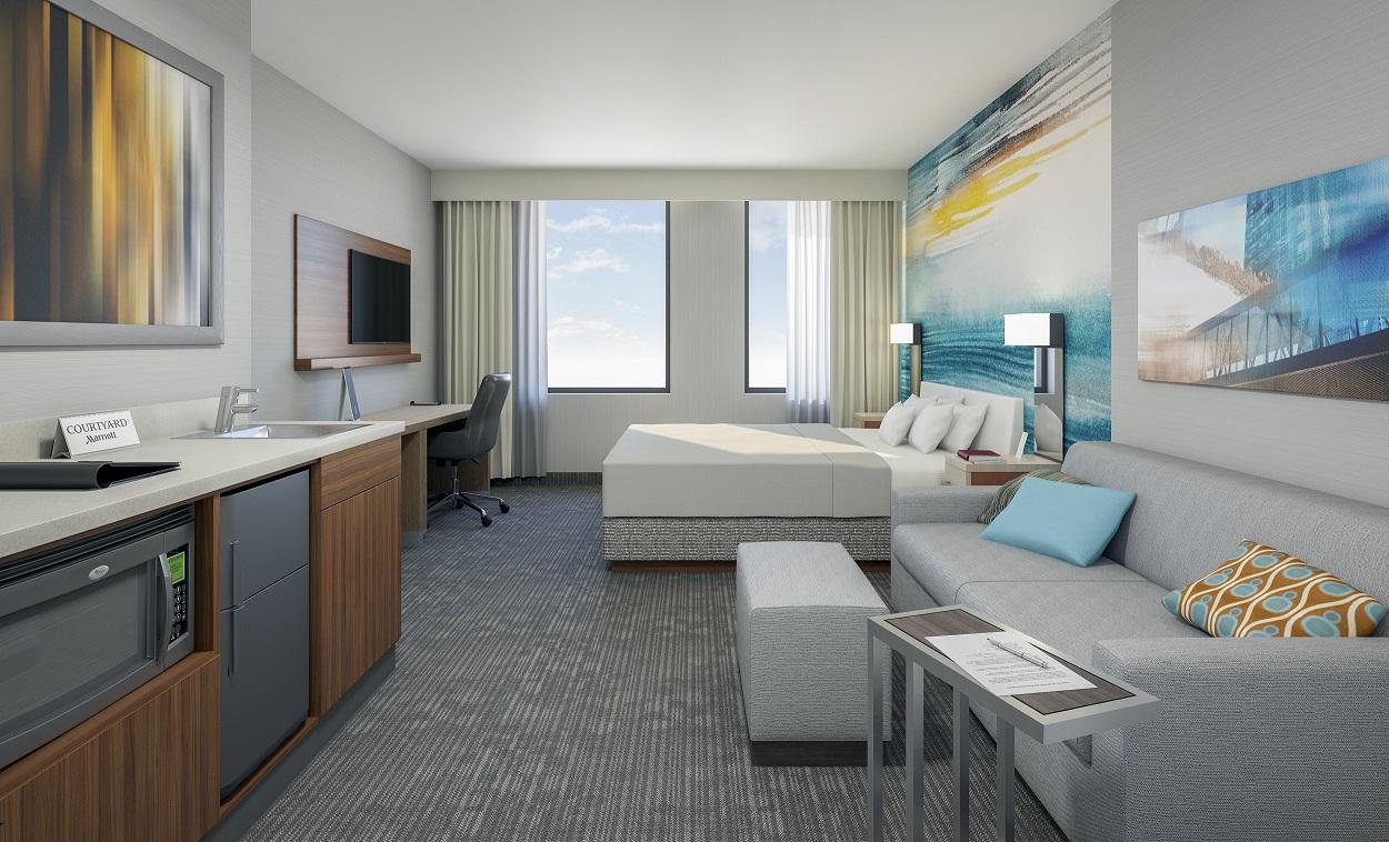 THE COURTYARD BY MARRIOTT EDMONTON DOWNTOWN, ALBERTA, CANADA